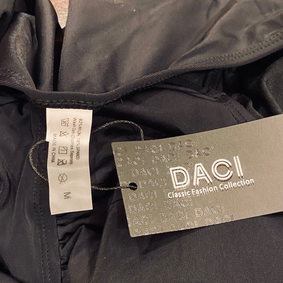 NWT Daci Women’s Black One piece Black Swim Sz S - Picture 7 of 8